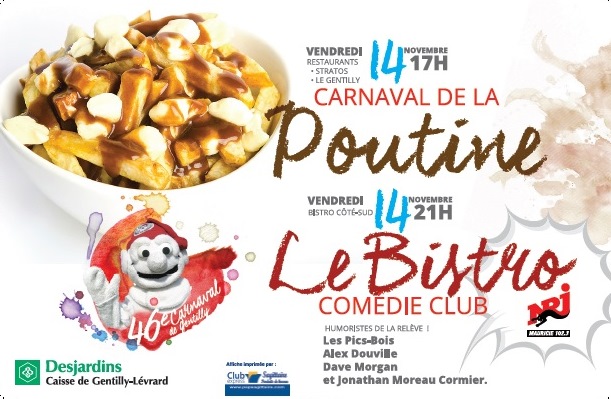 Carnaval en poutine et soirée humour