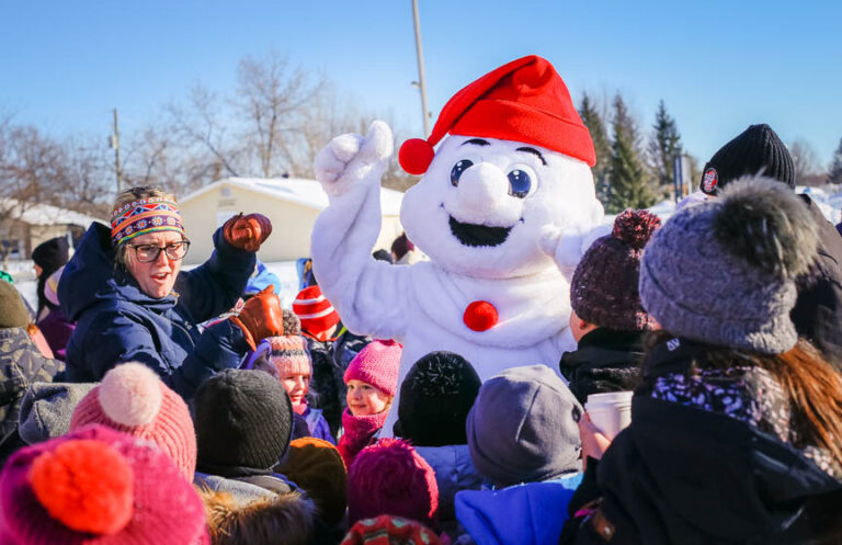 Photo du Bonhome Carnaval lors du Carnaval a l'école